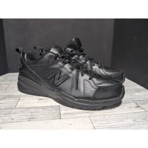 New Balance 608v5 Men's Size 13 D Training Shoes Sneakers MX608AB5 - Black/Black